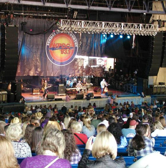 country music festival tent rental